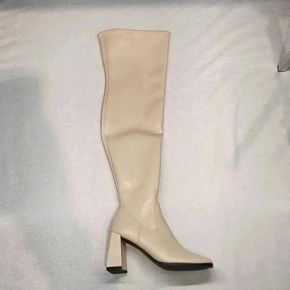 Open Edit over the knee boots nwob size 7
